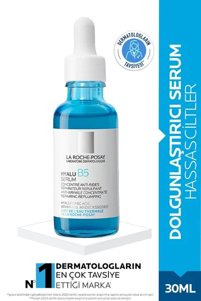 La Roche Posay Nemsiz Ciltler İçin Nemlendirici ve Dolgunlaştırıcı Serum 30 ml KEYO19 ürün görseli 1