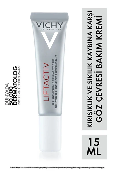 Vichy Liftactiv Supreme Anti-Wrinkle Eye Contour Cream 15ml SHİNEE114 ürün görseli 1