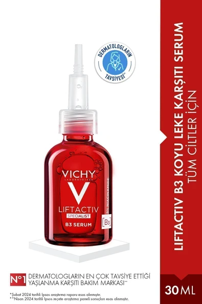 Vichy Lekelerin Azalmasına Yardımcı Olan Onarıcı ve Güçlendirici Serum 30 ml ürün görseli 1