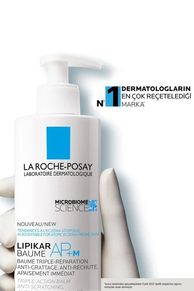 La Roche Posay Ap + m Lipikar Baume Balsam Losyonu 400ML, Atopiye Yatkın Ciltler için Özel ürün görseli 1
