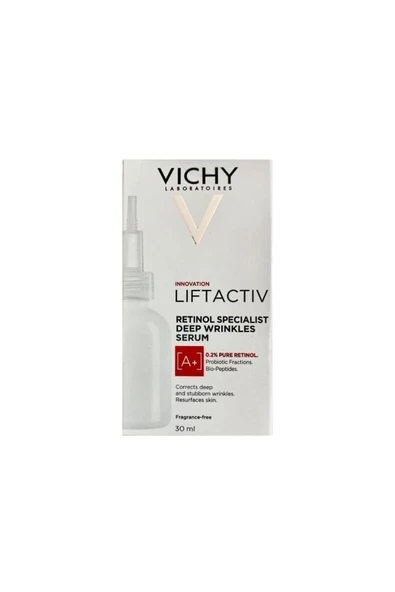 Vichy Liftactiv Retinol Specialist Derin Kırışıklık Karşıtı Serum 30ml ürün görseli 1