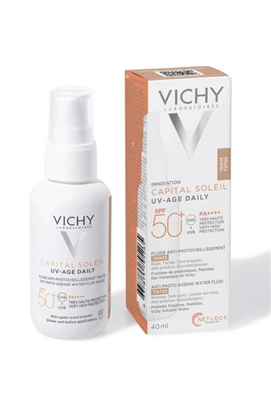 Vichy Capital Soleil UV Age Daily Tinted SPF50+ 40 ml ürün görseli 1