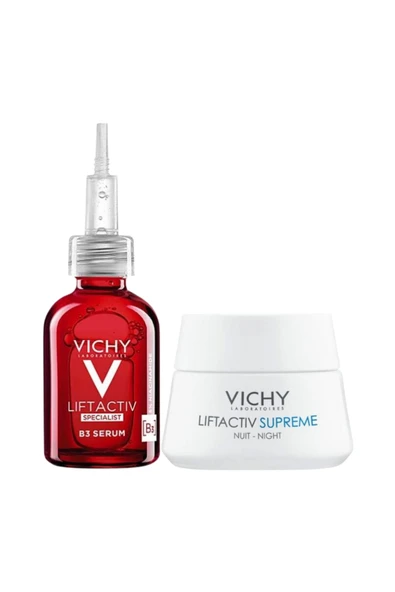 Vichy Liftactiv Specialist B3 Koyu Leke Ve Kırışıklık Karşıtı Serum 30 ml Supreme Night 15 ml ürün görseli 1