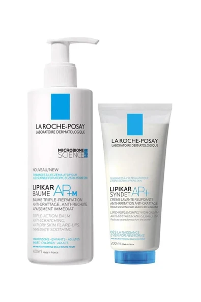 La Roche Posay Lıpıkar Baume Ap 400 Ml Ve Lıpıkar Syndet 100 Ml Vücut Yıkama Jeli ürün görseli 1