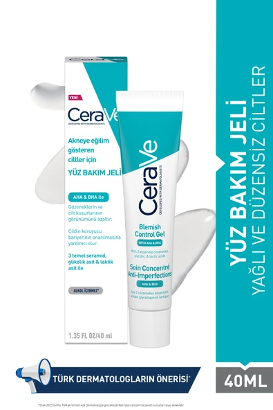 CeraVe Salisilik Asit & Glikolik Asit İçerikli Yağlı ve Akneye Eğilim Gösteren Ciltlere Özel Yüz Kremi 40ML ürün görseli 1