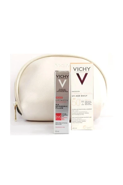 Vichy Capital Soleil Uv Age Daily Spf50+ 40 Ml - Hediyeli Kofre Paketi ürün görseli 1