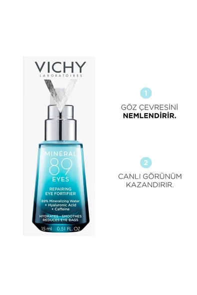 Vichy Göz Çevresindeki Cilt Bariyerini Güçlendiren Yenileyici Göz Kremi 15ml Demb.980 ürün görseli 1