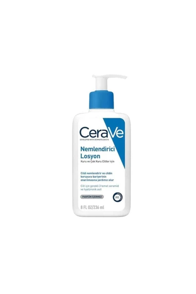 CeraVe Kuru Ve Çok Kuru Ciltler Için Nemlendirici Losyon 236ml ürün görseli 1
