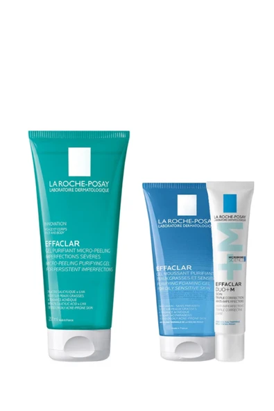 La Roche Posay Yağlı Ve Akneye Eğilimli Ciltler Arındırıcı Jel + Effaclar Tanışma Kiti Hediyeli / COSMETOLOGIST ürün görseli 1