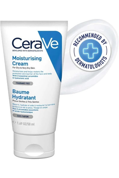 Hepta Collection CeraVe Kuru Ciltler İçin Seramid Ve Hyalüronik Asit İçerikli Nemlendirici Yüz Ve Vücut Kremi ürün görseli 1