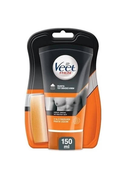 Veet Men Duşta Erkeklere Özel Tüy Dökücü Krem 150 ml ürün görseli 1