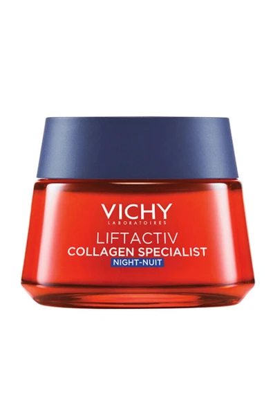 Vichy Liftactiv Collagen Specialist- Kırışıklık Ve Yaşlanma Karşıtı Gece Bakım Kremi 50 ml ürün görseli 1