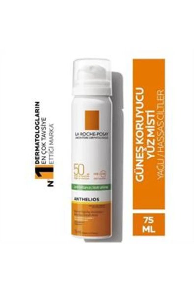 Baby La Roche Posay Anthelios Anti-Shine Görünmez Güneş Koruyucu Yüz Misti SPF50 75ml ( TEKLİDİR ) ürün görseli 1