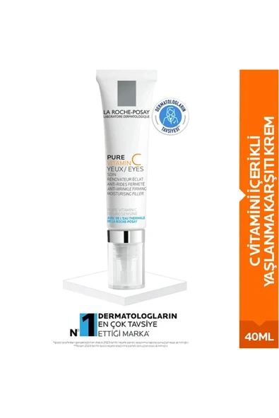 La Roche Posay Pure Vitamin C Yeux 15 ml ürün görseli 1