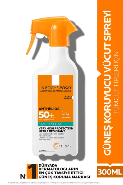 La Roche Posay Anthelios Family Spray Spf50 300 ml ürün görseli 1