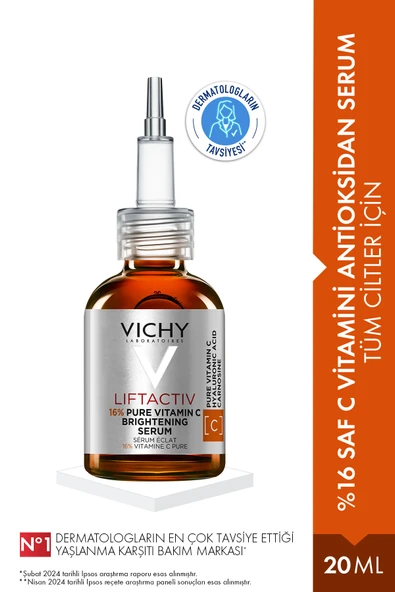 Vichy Koyu lekelerin Azalmasına Yardımcı Olan Onarıcı Yenileyici Serum 20 ml ürün görseli 1