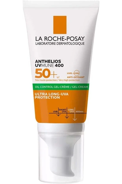 NcK Anthelios Dry Touch Spf 50+ Yağlı Ciltler İçin Güneş Koruyucu Yüz Kremi 50 ML 1 Paket (1 x 50 ML) ürün görseli 1