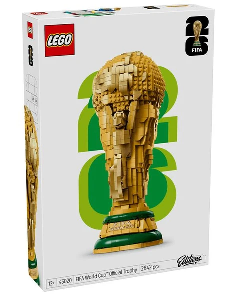LEGO Editions Sports FIFA Dünya Kupası Resmi Kupa 2842 Parça 42020 ürün görseli 1