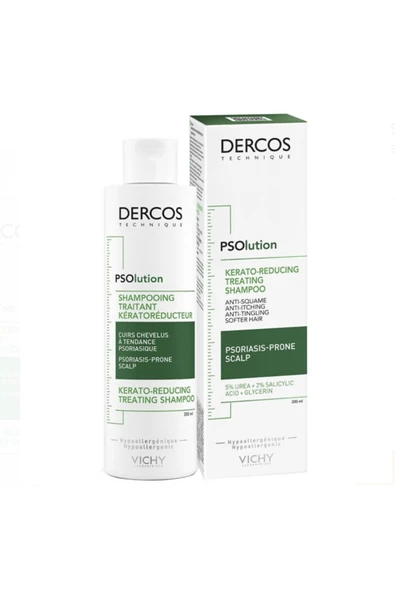 Vichy Yoğun Pullanma Karşıtı Şampuan - Vichy Dercos Psolution Shampoo 200 ML ürün görseli 1