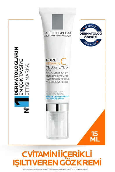 La Roche Posay Pure Vitamin C Yeux 15 ml ürün görseli 1
