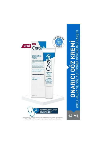 shop Cerave Onarıcı Ve Nemlendirici Göz Kremi 14Ml ürün görseli 1