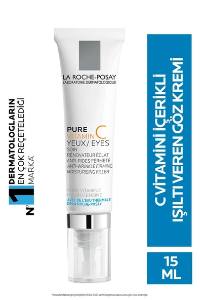 La Roche Posay YEUX,GÖZ KREMİ KIRIŞIKLIKLARI AZALTICI,NEMLENDİRİCİ-15 ML ürün görseli 1