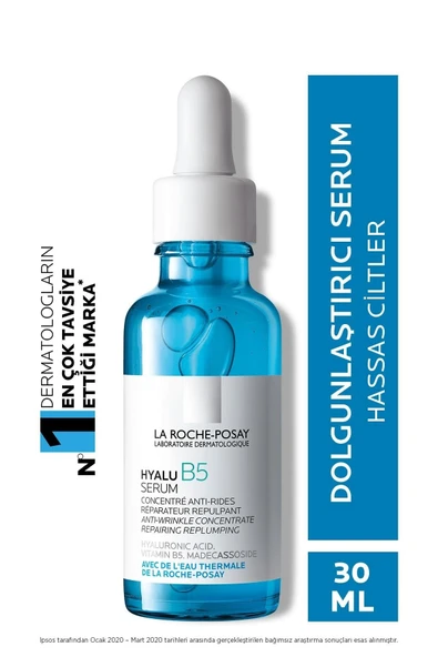 La Roche Posay Hyalu B5 Günlük Kırışıklıklara ve İnce Çizgilere Karşı Yoğun Bakım Serumu 30ml ürün görseli 1