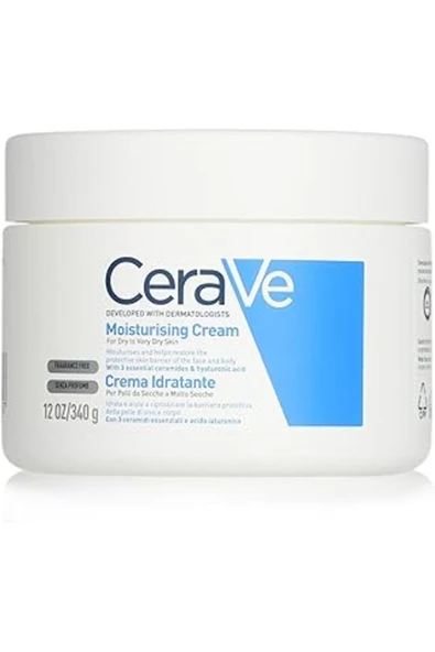 Siloin CeraVe Moisturising Cream - Nemlendirici Bakım Kremi 340gr ürün görseli 1