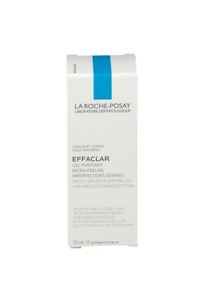 La Roche Posay Effaclar Mikro-Peeling Arındırıcı Jel 15 ml ürün görseli 1