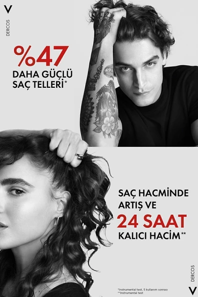 Vichy Dercos Aile Saç Bakım Şampuanı Seti - Resim 6