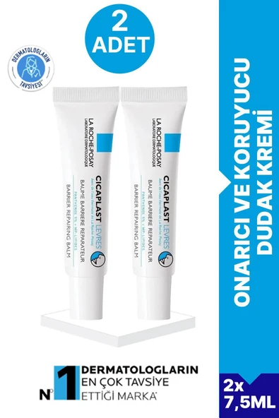 La Roche Posay Cicaplast Levres B5 7,5 ml 2 ADET ürün görseli 1