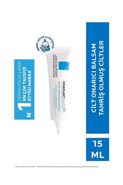 La Roche Posay Onarıcı Cilt Bakım Balsamı - Cicaplast Baume B5 15 Ml 3337872418730 ürün görseli 1