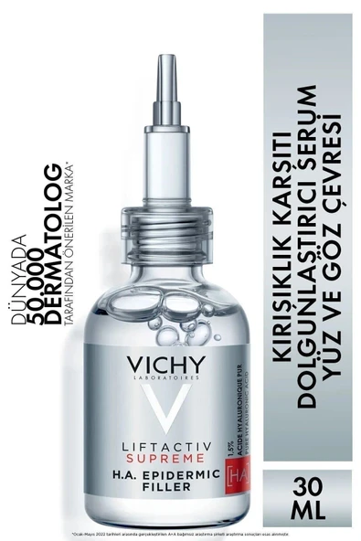 Vichy Kırışıklık Karşıtı,yüz& Göz Çevresi Nemlendirici Ve Dolgunlaştırıcı Serum 30 Ml... Dermoco ürün görseli 1