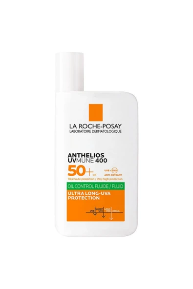 La Roche Posay Yağlı, karma ve hassas ciltler için akışkan yapıda güneş kremi ( 4 Mevsim Kullanıma Uygundur ) 50ml ürün görseli 1