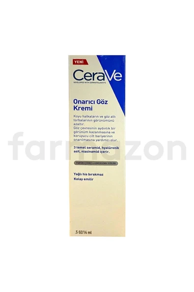 CeraVe Onarıcı Göz Kremi 14 ml - (SKT: 02/2028) ürün görseli 1