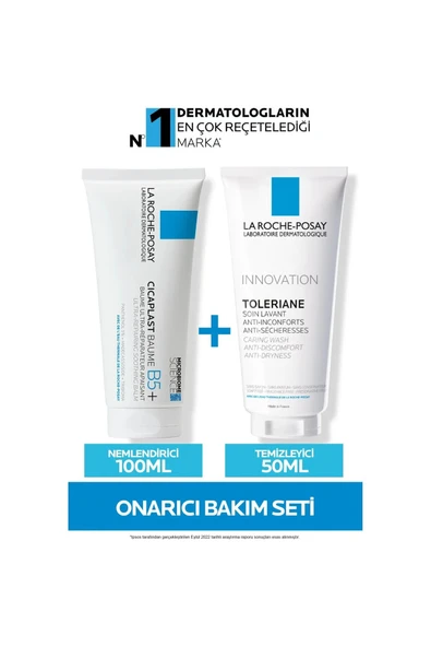 sommeow Cicaplast Baume Nemlendirici 100Ml Toleriane Caring Wash Temizleyici 50Ml ürün görseli 1