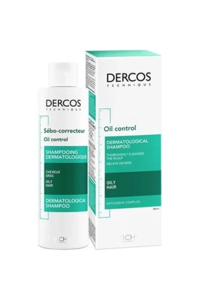 VİC Hy Dercos Oil Control Yağlanma Karşıtı Bakım Şampuanı 200ml ürün görseli 1