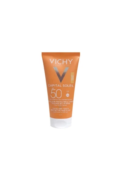 Vichy Capital Soleil Spf 50+ Çok Yüksek Korumalı Renkli Dokulu Bb Yüz Güneş Kremi 50ml ürün görseli 1