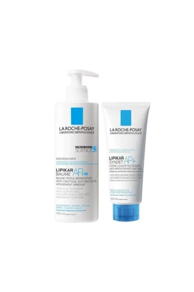 La Roche Posay Lipikar Syndet Ap 100ml Lipikar Baume Ap m400 ml ürün görseli 1