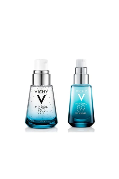 Vichy Mineral 89 Mineralizing Yüz Ve Göz Bakım Seti | Yüz Serum 30 ml & Göz Serumu 15 ml Orijinal Boy ürün görseli 1