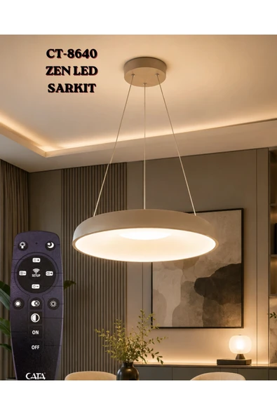 CT-8640 Zen Led Sarkıt 60W Kumandalı - Resim 2