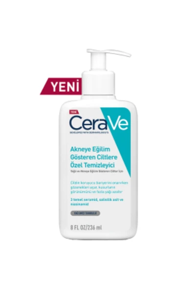 shop Cerave Ye Eğilim Gösteren Ciltler Temizleyici 236ml ürün görseli 1