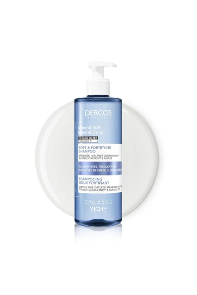 Hype Store Dercos Mineral Soft Şampuan 400 ml ürün görseli 1