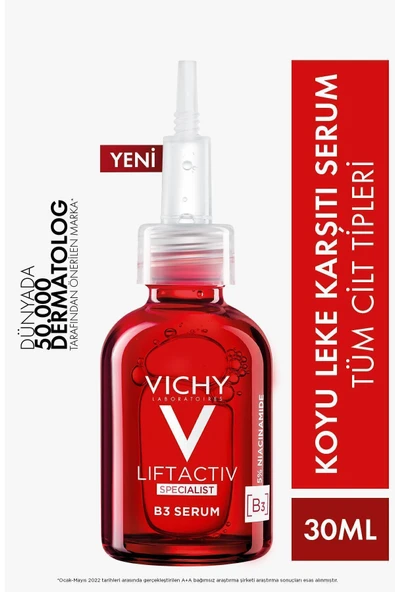 Vichy LİFTACTİV B3 DARK SPOT CARE SERUM 30 ML SKİN BRİGHTENİNG SERUM 895 GKHAİR401 ürün görseli 1