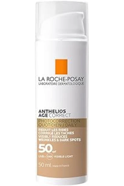 TRENDMEN La Roche-Posay Anthelıos Age Correct Tinted Cream Uv Kaynaklı Yaşlanma Karşıtı Renkli Güneş Koruyuc ürün görseli 1