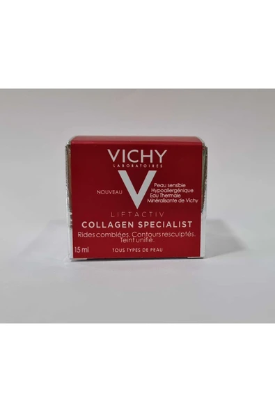 Vichy Liftactiv Collagen Specialist Yaşlanma Karşıtı Bakım Kremi 15ml ürün görseli 1