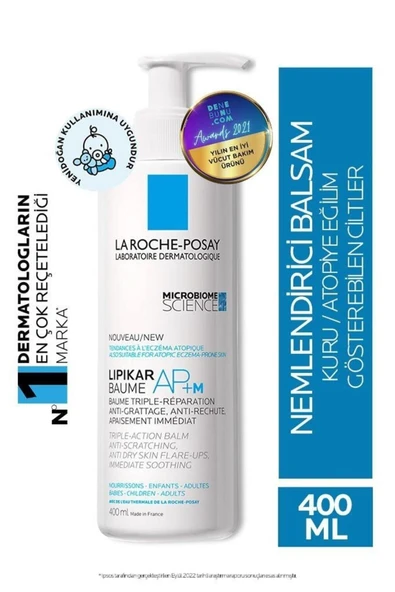 La Roche Posay Lipikar Baume Apm+ Moisturizer for Very Dry and Skin Prone to Atopy LRPosay ürün görseli 1