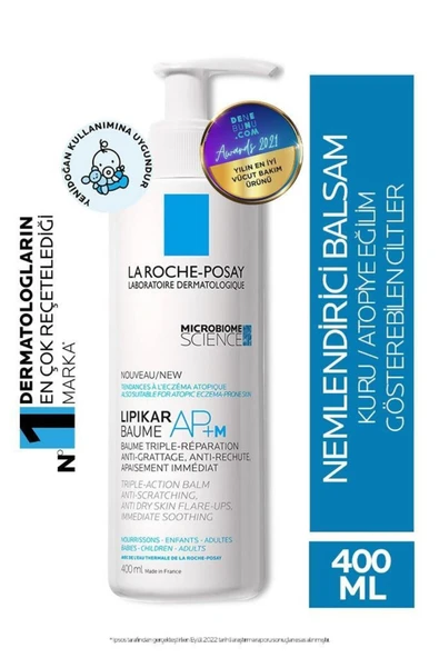La Roche Posay Lipikar Baume Apm+ Çok Kuru Ve Atopiye Eğilim Gösterebilen Ciltler Için Nemlendirici ürün görseli 1