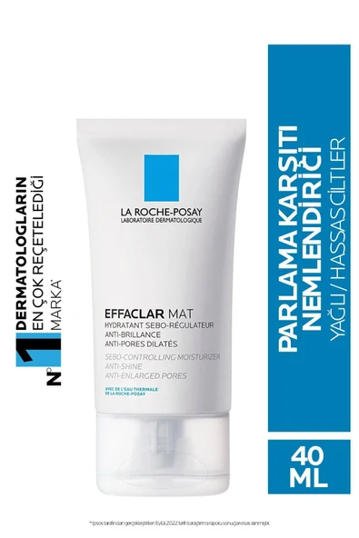 La Roche Posay Parlama Karşıtı Effaclar Yağlı Ciltler İçin Mat Bakım Kremi 40 Ml Repair46 ürün görseli 1