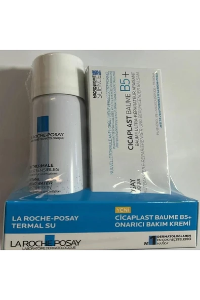 La Roche Posay Cicaplast Baume B5+ Onarıcı Bakım Kremi + Termal Su 8690595183619 ürün görseli 1